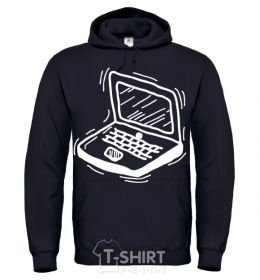 Men`s hoodie Laptop black фото