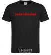 Men's T-Shirt Code blooded black фото