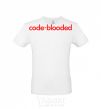 Men's T-Shirt Code blooded White фото