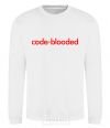 Sweatshirt Code blooded White фото