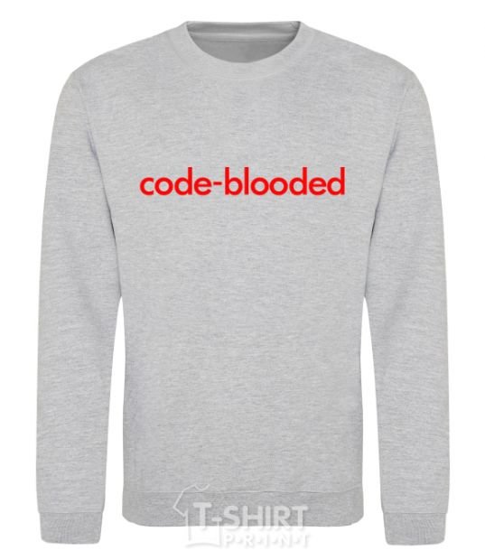 Sweatshirt Code blooded sport-grey фото