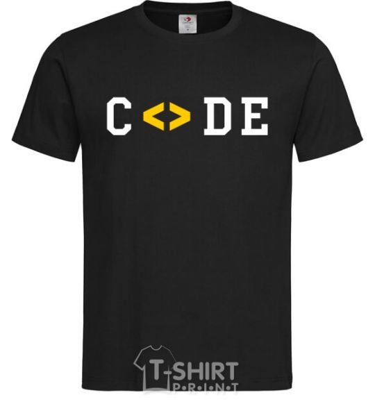 Men's T-Shirt Code word black фото