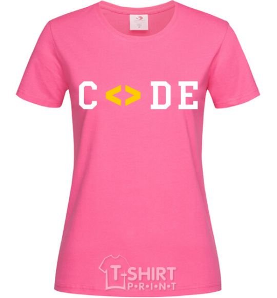 Women's T-shirt Code word heliconia фото