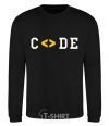 Sweatshirt Code word black фото