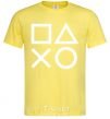 Men's T-Shirt Play station cornsilk фото