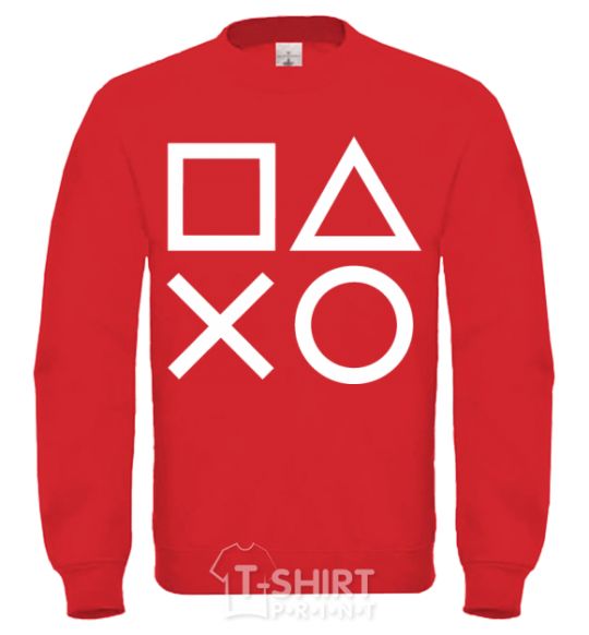 Sweatshirt Play station yellow фото