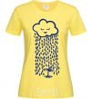 Women's T-shirt Rain cornsilk фото