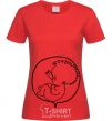 Women's T-shirt Rock baby red фото