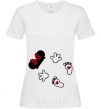 Women's T-shirt Minnie baby White фото