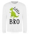 Sweatshirt Dinosaur little bro White фото