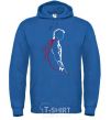 Men`s hoodie Superman shadow royal фото