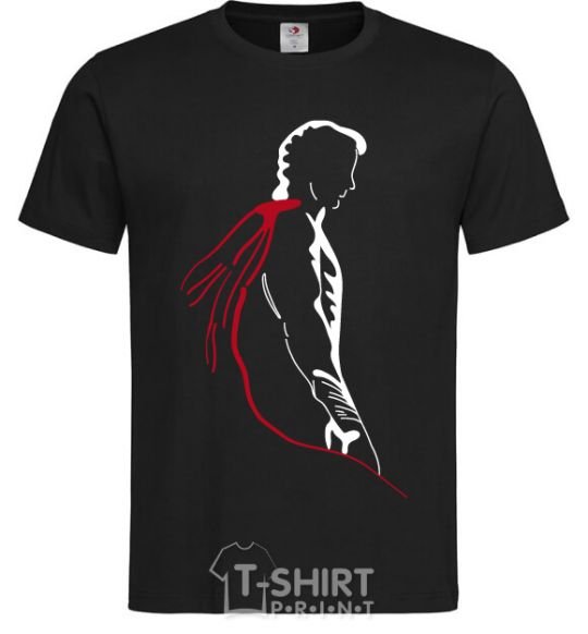 Men's T-Shirt Superman shadow black фото