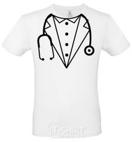 Men's T-Shirt Doctor's costume White фото