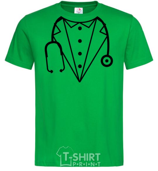 Men's T-Shirt Doctor's costume kelly-green фото