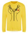 Sweatshirt Nurse yellow фото