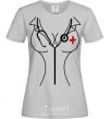 Women's T-shirt Nurse grey фото