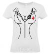 Women's T-shirt Nurse White фото