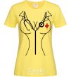 Women's T-shirt Nurse cornsilk фото