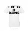 Men's T-Shirt I'd rather be sleeping White фото