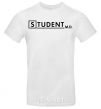 Men's T-Shirt Student MD White фото