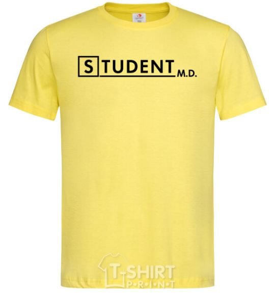Men's T-Shirt Student MD cornsilk фото