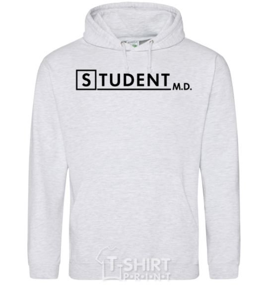 Men`s hoodie Student MD sport-grey фото