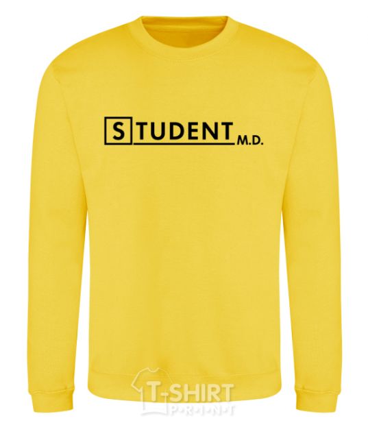 Sweatshirt Student MD yellow фото