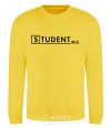 Sweatshirt Student MD yellow фото