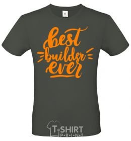 Men's T-Shirt Best builder ever millennial-khaki фото
