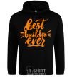 Men`s hoodie Best builder ever black фото