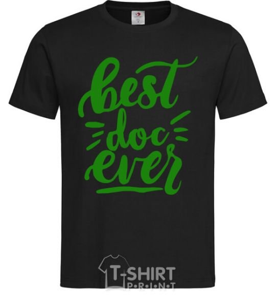 Men's T-Shirt Best Doc ever black фото