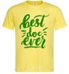 Men's T-Shirt Best Doc ever cornsilk фото