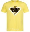 Men's T-Shirt Super Boss logo cornsilk фото