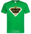 Men's T-Shirt Super Boss logo kelly-green фото