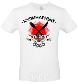Men's T-Shirt A culinary hooligan White фото