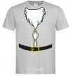 Men's T-Shirt Fat Santa Suit grey фото