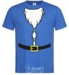 Men's T-Shirt Fat Santa Suit royal-blue фото