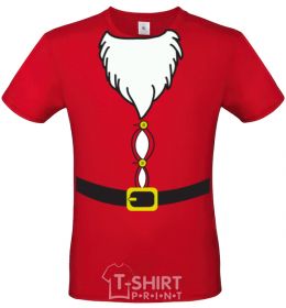 Men's T-Shirt Fat Santa Suit red фото