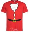 Men's T-Shirt Fat Santa Suit red фото