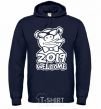 Men`s hoodie 2019 welcome navy-blue фото