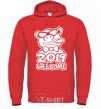 Men`s hoodie 2019 welcome bright-red фото