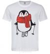 Men's T-Shirt Penguin man White фото