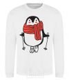 Sweatshirt Penguin man White фото