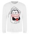 Sweatshirt Penguin woman White фото