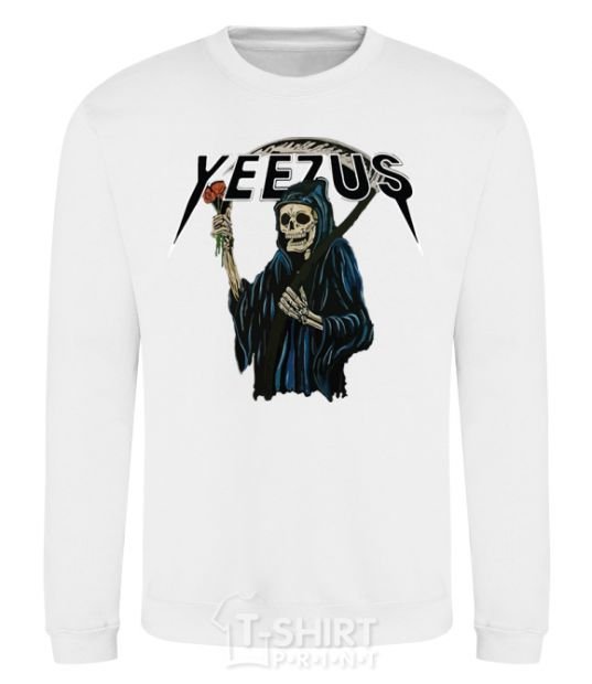 Sweatshirt Yeezus Kanye West White фото