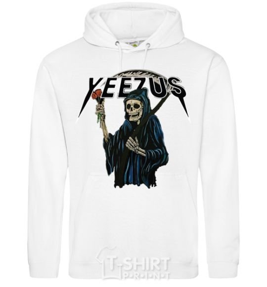 Men`s hoodie Yeezus Kanye West White фото