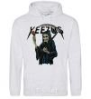 Men`s hoodie Yeezus Kanye West sport-grey фото