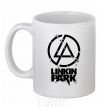 Ceramic mug Linkin park broken logo White фото
