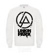 Sweatshirt Linkin park broken logo White фото