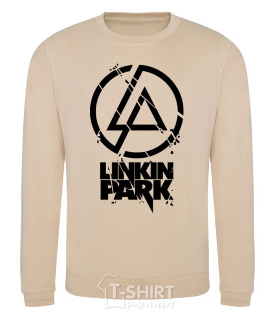 Sweatshirt Linkin park broken logo sand фото